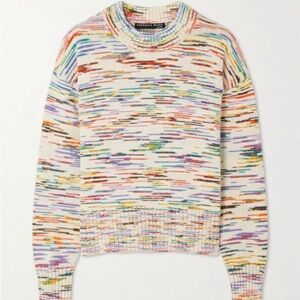 NWOT Veronica Beard colorful rainbow long-sleeved sweater